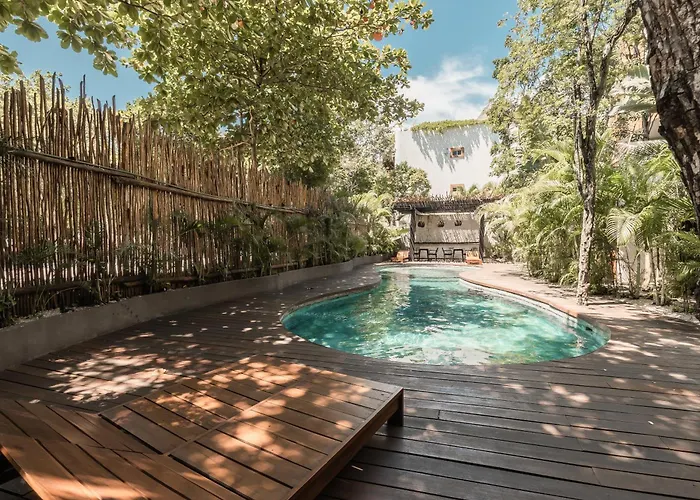 Monet - Free Pass & Bikes & Private Pool & 24hrs Security * Tulum