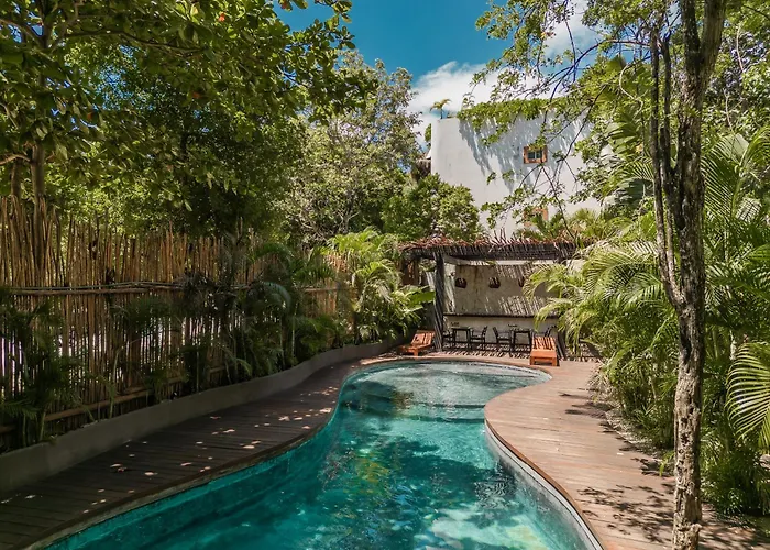 Monet - Free Pass & Bikes & Private Pool & 24hrs Security Apartamento Tulum