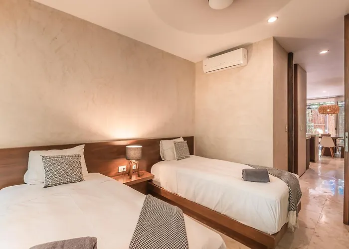 Monet - Free Pass & Bikes & Private Pool & 24hrs Security Tulum