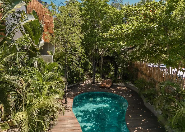 Monet - Free Pass & Bikes & Private Pool & 24hrs Security Apartamento Tulum